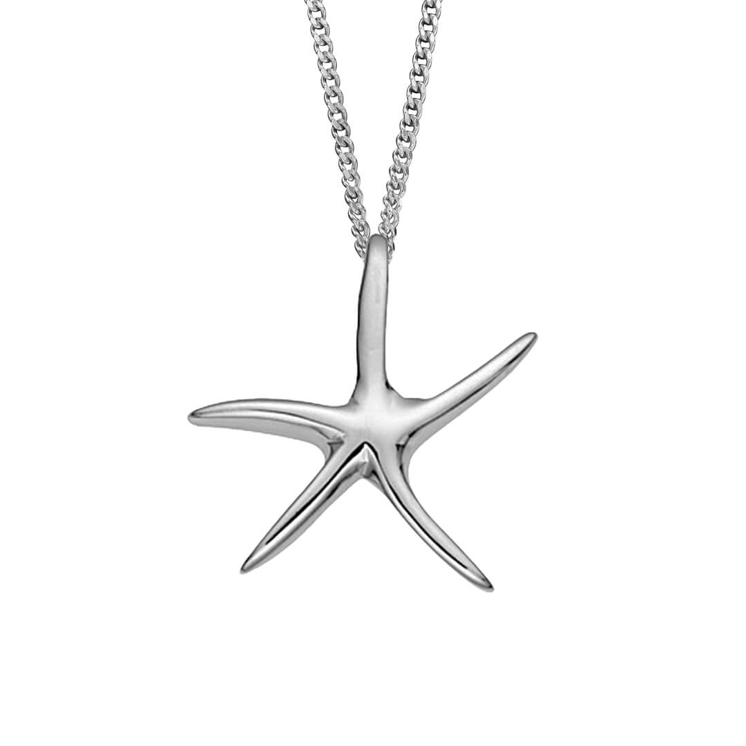 Beginnings Small Starfish Pendant-0