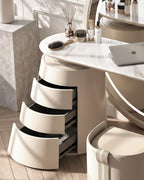 Bellano LED Dressing Table with Full-Length Mirror