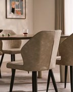 Danforth Faux Leather Dining Chairs – Set of 4