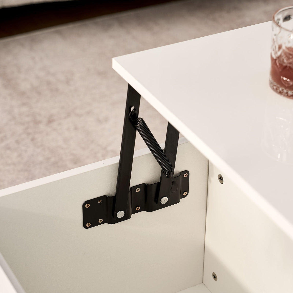 Elna LED Lift-Top Coffee Table