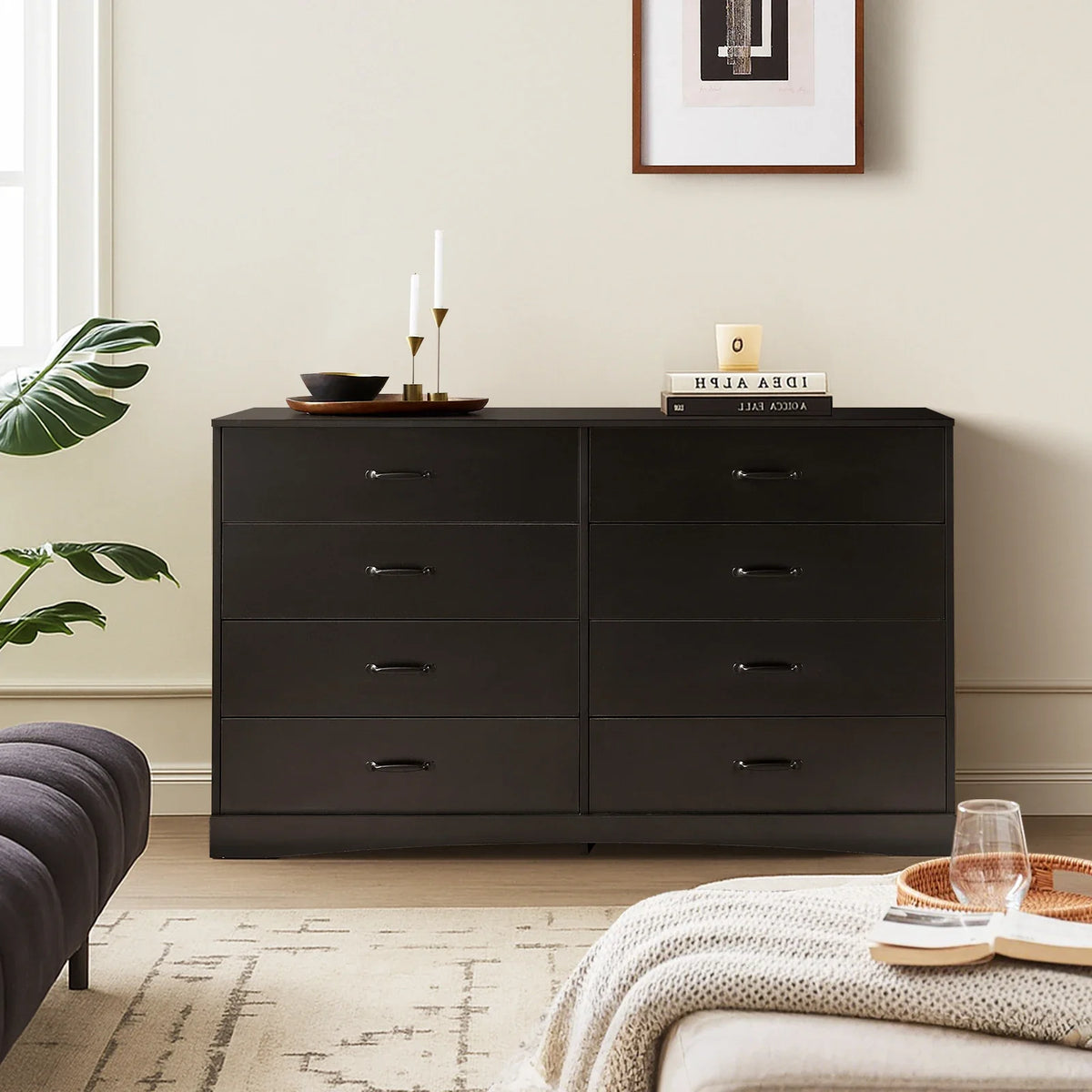 Kamai 8-Drawer Chest of Drawers