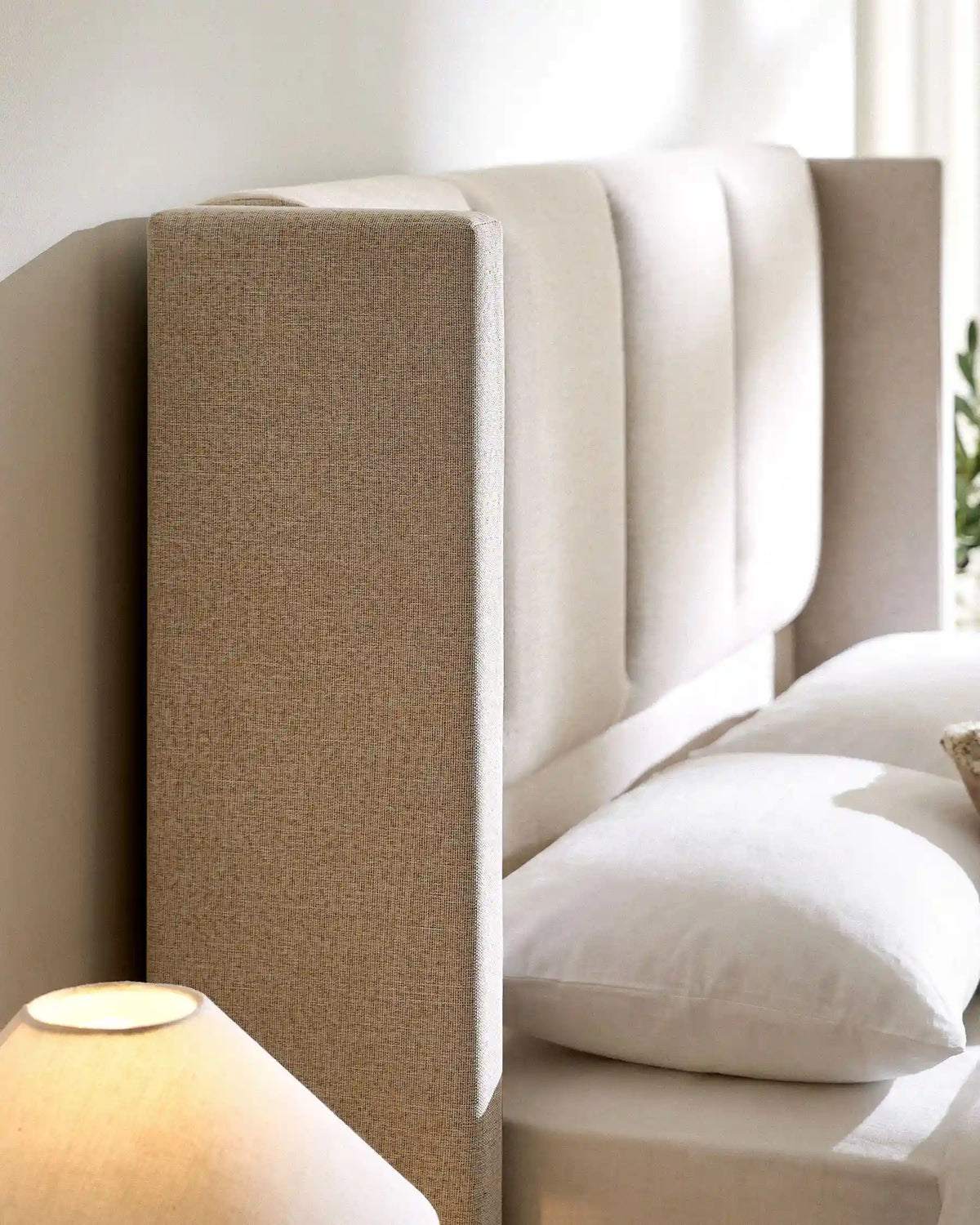 Luvon Upholstered Double Bed with Storage