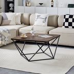 Mayme Industrial Oak-Effect Coffee Table