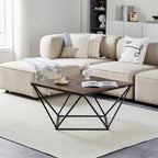 Mayme Industrial Oak-Effect Coffee Table