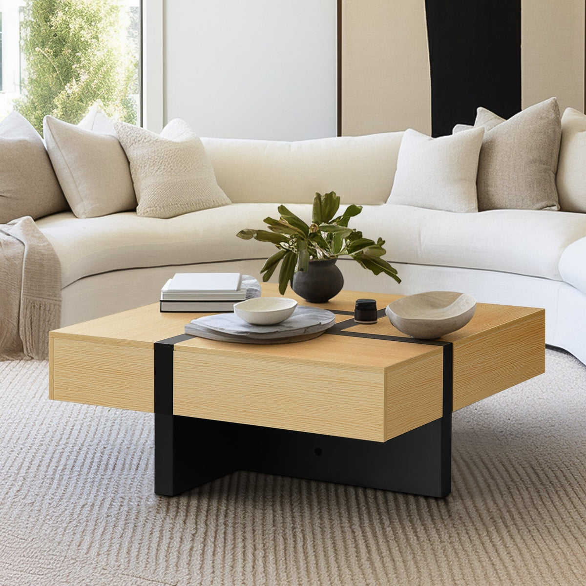 Modo Square Storage Coffee Table