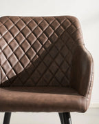 Moree Faux Leather Dining Chairs