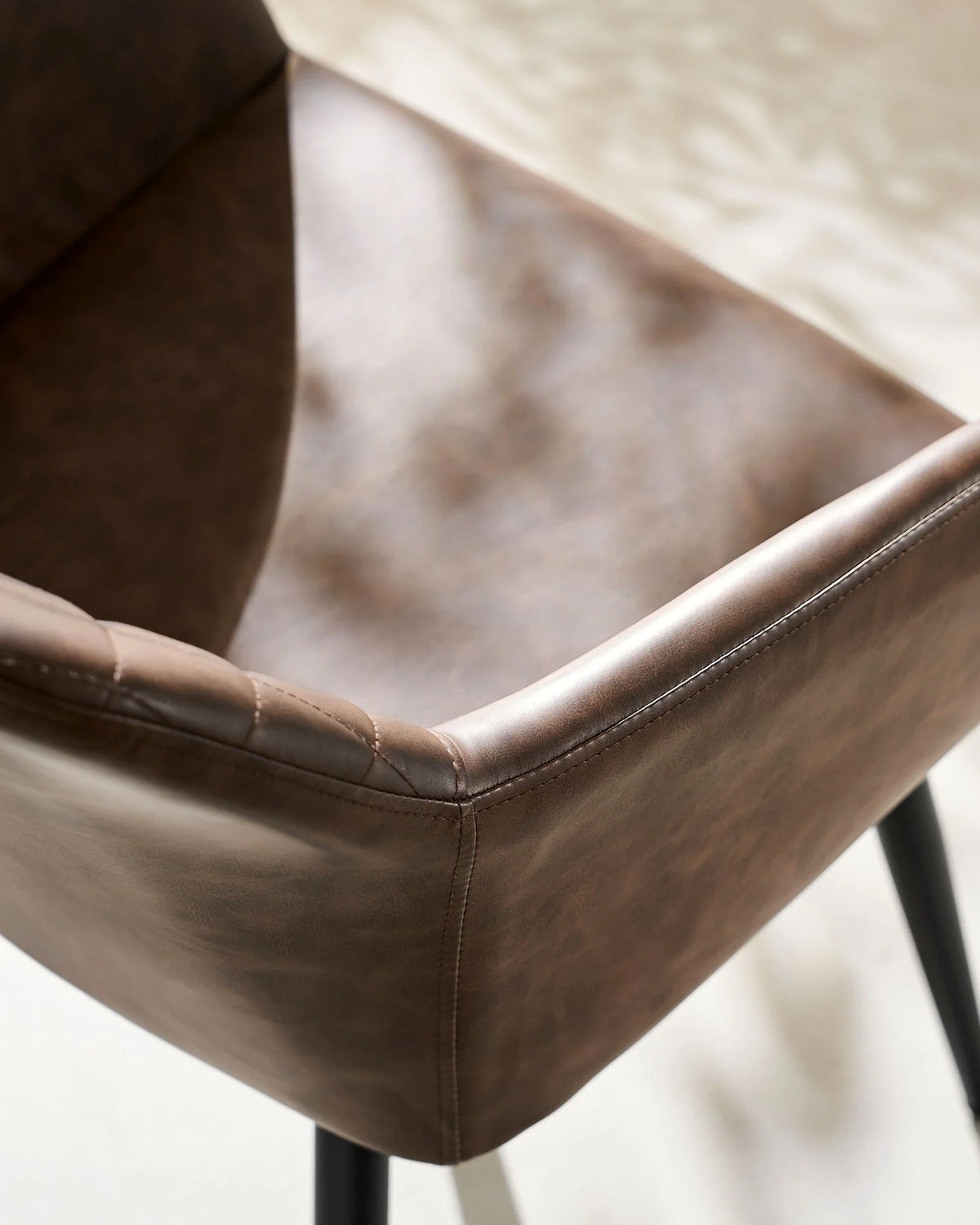 Moree Faux Leather Dining Chairs