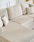 Nodo Corduroy Modular Corner Sofa