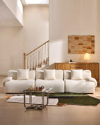 Nola Cream Chenille Modular Sofa