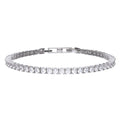 Diamonfire Claw Set Zirconia Tennis Bracelet-0
