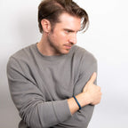Fred Bennett Multi-Tone Woven Leather Bracelet-4