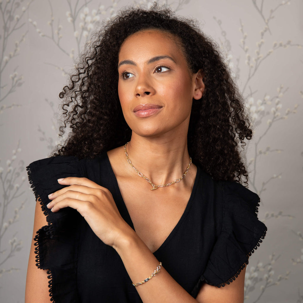 Laura Ashley Fashion T-Bar Bracelet