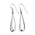 Beginnings Plain Organic Drop Earrings-0