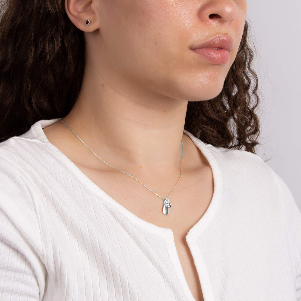 Beginnings Semi-Precious Birthstone Necklace-2