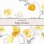 Laura Ashley Fashion Poppy Meadow Single Flower Necklace-2
