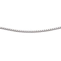 Beginnings Rhodium Plated Box Chain with Extender 46cm-51cm-0