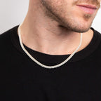 Beginnings Heavyweight Foxtail Chain Necklace 51cm-2