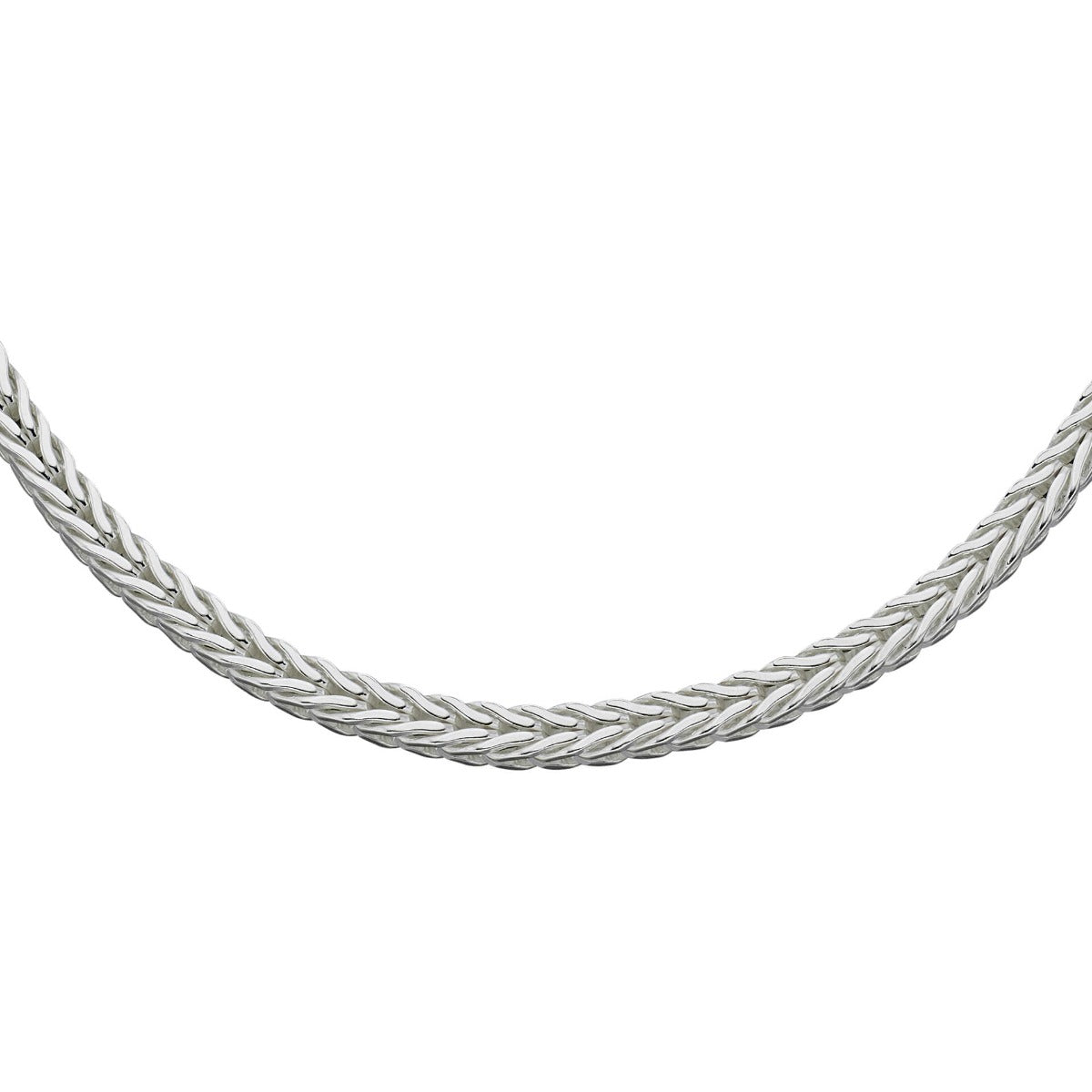 Beginnings Heavyweight Foxtail Chain Necklace 51cm-1