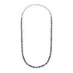 Fred Bennett Blue Hematite Bead Necklace-2