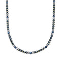 Fred Bennett Blue Hematite Bead Necklace-0