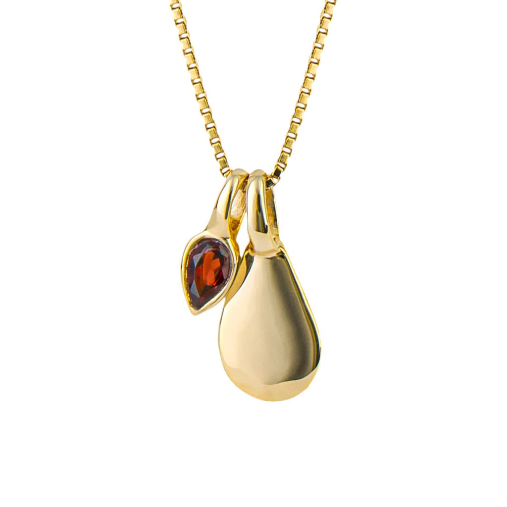 Beginnings Semi-Precious Birthstone Necklace-15