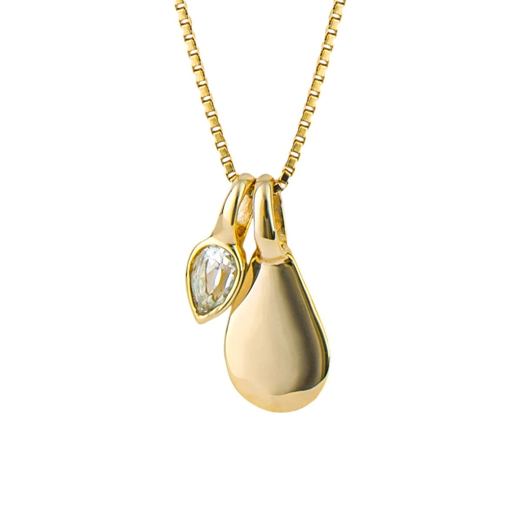 Beginnings Semi-Precious Birthstone Necklace-18