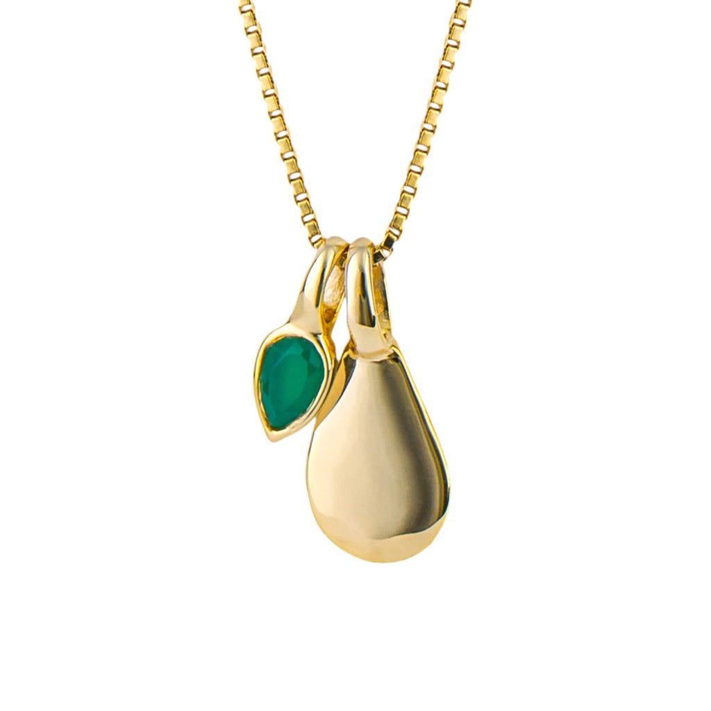 Beginnings Semi-Precious Birthstone Necklace-19