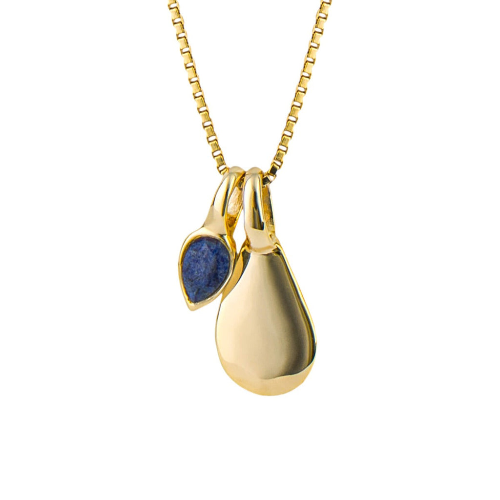 Beginnings Semi-Precious Birthstone Necklace-23