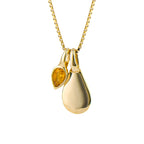 Beginnings Semi-Precious Birthstone Necklace-25